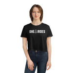 She Rides OG Cropped Tee