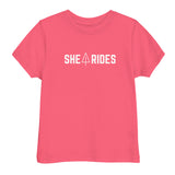 She Rides OG Tee | Toddler