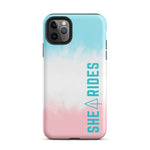 She Rides iPhone case